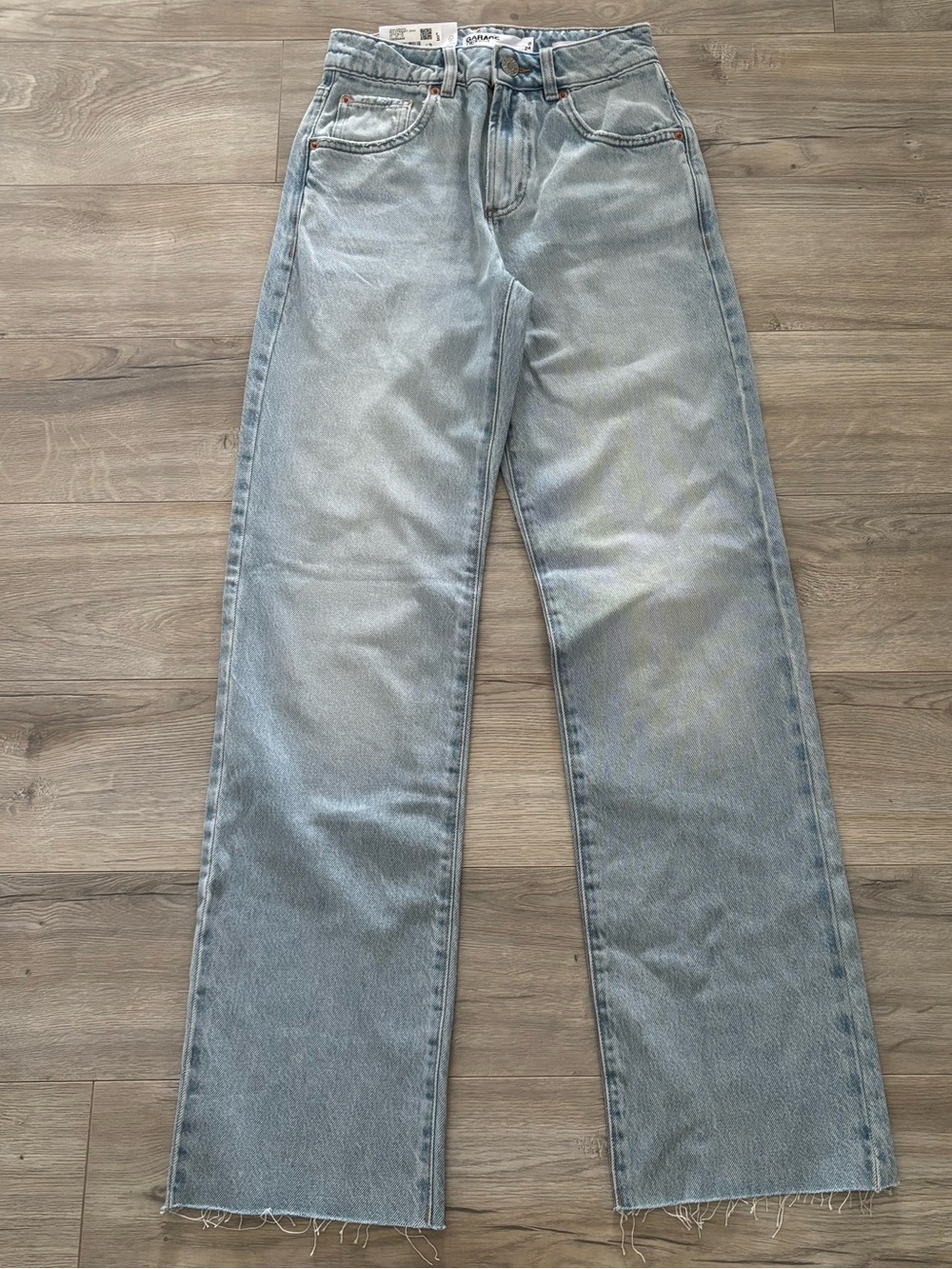 Garage 90s Straight Jean in Lena Blue sz 0 - Picture 4 of 10